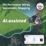 NAVIMOW Robot Lawn Mower - Wire-Free RTK+Vision Mower with AI Mapping & App Control for 1/4 & 1/8 Acre - Image 2