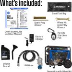 Westinghouse WGen9500DF Dual Fuel Portable Generator - 12,500W Gas/11,200W Propane with Remote Start - WGen9500DF - Image 6