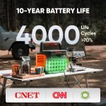 Jackery Explorer 1000 v2 Solar Generator - 1070Wh LiFePO4 with 1500W AC Output & 100W Solar Panel - JE-1000D - Image 5