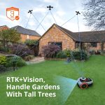 NAVIMOW Robot Lawn Mower - Wire-Free RTK+Vision Mower with AI Mapping & App Control for 1/8 & 1/4 Acre - Image 3