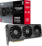 ASUS Prime Radeon RX 9070 EVO OC Edition Graphics Card - 16GB GDDR6 with Axial-Tech Fans & Dual BIOS - PRIME-RX9070-O16G-EVO