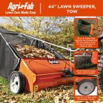 Agri-Fab 44" Tow-Behind Lawn Sweeper with 28 cu ft Hopper Bag - 45-0492 - Image 12