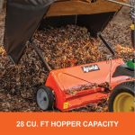Agri-Fab 44" Tow-Behind Lawn Sweeper with 28 cu ft Hopper Bag - 45-0492 - Image 2