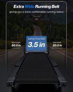 WELLFIT Treadmill with 15% Auto Incline - 5.0HP Motor & 500 lb Capacity - TM029FOLD - Image 6