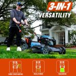 SENIX 22" 3-in-1 Self-Propelled Gas Lawn Mower with 201cc Engine - HI6 - Image 6
