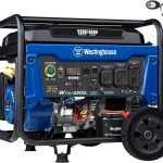 Westinghouse WGen5300c Portable Generator - 6,600W Peak/5,300W Running with Remote Electric Start & CO Sensor - WGen5300c