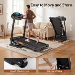 THERUN TR04 Incline Treadmill - 4.0HP Motor with 16% Auto Incline & 400 lb Capacity - TR04 - Image 7