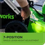 Greenworks 80V 21" Self-Propelled Lawn Mower - Cordless Electric Mower with 4.0Ah Battery & Charger, Brushless Motor, LED Headlight for Lawn Care - Image 6