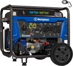 Westinghouse WGen11500DFc Dual Fuel Portable Generator - 14,500W Gas/13,500W Propane with Remote Start & CO Sensor - WGen11500DFc