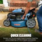 SENIX 22" 3-in-1 Self-Propelled Gas Lawn Mower with 201cc Engine - HI6 - Image 9