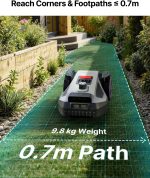 ANTHBOT M5 LIDAR Robot Lawn Mower - 360° LiDAR + Dual Vision for 1/8 Acre - M5 LIDAR - Image 3