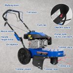 BILT HARD 22" Walk Behind String Trimmer with 170cc Engine & 14" Flat Free Wheels - Garden - Image 7