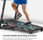 Sunny Health & Fitness Smart Wi-Fi Treadmill - Auto Incline with 9 MPH & 50" Deck - SF-T724012 - Image 6