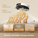 Dreame L60 Ultra PE Robot Vacuum and Mop - 30000Pa Suction with ThermoHub Self-Cleaning & 220+ Object Recognition - RLL88HE (White) - Image 3