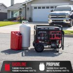 DuroStar DS13000MX Dual Fuel Portable Generator - 13,000W Gas/11,500W Propane with Remote Electric Start & CO Alert - DS13000MX - Image 3