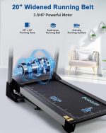 BORGUSI CTM5104L Treadmill - 15% Auto Incline with 20" Wide Belt & 350 lb Capacity - CTM5104L - Image 3
