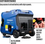 Westinghouse iGen5000DF Dual Fuel Portable Inverter Generator - 5,000W Peak/3,900W Running with Remote Start & RV Outlet - iGen5000DF - Image 3