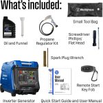 Westinghouse iGen5000DFc Dual Fuel Portable Inverter Generator - 5,000W Peak/3,900W Running with Remote Start & CO Sensor - iGen5000DFc - Image 6
