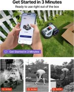 ANTHBOT M5 LIDAR Robot Lawn Mower - 360° LiDAR + Dual Vision for 1/8 Acre - M5 LIDAR - Image 5