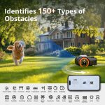 NAVIMOW Robot Lawn Mower - Wire-Free RTK+Vision Mower with AI Mapping & App Control for 1/4 & 1/8 Acre - Image 4