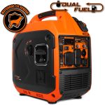 WEN DF360iX Dual Fuel Inverter Generator - 3,600W Gas/3,500W Propane with CO Watchdog & RV Outlet - DF360iX - Image 2