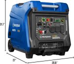 Westinghouse iGen8200TFc Tri-Fuel Portable Inverter Generator - 8,200W Peak/6,600W Running with Remote Start & CO Sensor - iGen8200TFc - Image 11