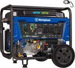 Westinghouse WGen9500DF Dual Fuel Portable Generator - 12,500W Gas/11,200W Propane with Remote Start - WGen9500DF