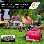 Honda EU2200i Inverter Generator - 2200W Portable with CO-MINDER & My Generator App - EU2200ITAN - Image 4