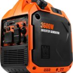 WEN 56360i Inverter Generator - 3,600W Surge/2,900W Running with Fuel Shutoff & RV Outlet - 56360i