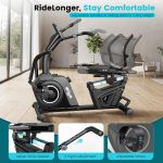 LFEYYD W215 Recumbent Exercise Bike with 16 Resistance Levels & 450 lb Capacity - W215 - Image 5