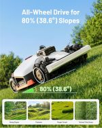 Mammotion LUBA 3 AWD 3000H Robot Lawn Mower - 360° LiDAR & RTK Navigation for 0.75 Acre - Image 6
