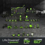 Greenworks 60V 21" Push Lawn Mower with 5.0Ah Battery & Charger - MO60L516 - Image 11