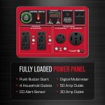 DuroStar DS13000MX Dual Fuel Portable Generator - 13,000W Gas/11,500W Propane with Remote Electric Start & CO Alert - DS13000MX - Image 5