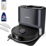 Bissell FlexClean Robot Vacuum & Mop - 6,000Pa Suction with NeverTangle Brush Roll & Self-Empty Base - 4270 (Black)