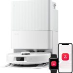 roborock Qrevo S Pro Robot Vacuum and Mop - 18,500Pa Suction with 167°F Mop Self-Cleaning & Anti-Tangle Brushes - White
