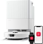 roborock Qrevo S Pro Robot Vacuum and Mop - 18,500Pa Suction with 167°F Mop Self-Cleaning & Anti-Tangle Brushes - White