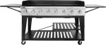 Royal Gourmet 8-Burner Propane Gas Grill - 104,000 BTU with Dual Cooking Systems & 969 Sq In Cooking Area - GB8001B