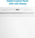 Midea 18 Inch Built-in Dishwasher - 8 Place Settings with Stainless Steel Tub, Heated Dry & 6 Wash Programs - MDF18A1AWW - Image 5