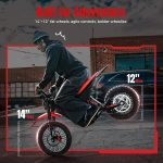 Yozma IN10 Electric Dirt Bike - 2600W Peak Motor with 48V 23.4Ah Battery & 40 MPH - IN10 - Image 6