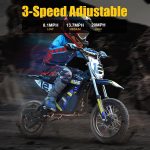KOOZ HP112E PRO Electric Dirt Bike - 1000W Motor with 36V Battery & 20 MPH for Kids - HP112E PRO - Image 6
