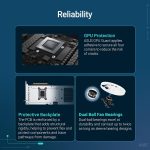 ASUS Prime GeForce RTX 5070 White OC Edition Graphics Card - 12GB GDDR7 with SFF-Ready Design & Axial-Tech Fans - PRIME-RTX5070-O12G-WHITE - Image 4
