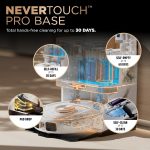 Shark PowerDetect 2-in-1 Robot Vacuum & Mop - Self-Emptying & Self-Cleaning Base with Sonic Mopping - AV2800ZE (White) - Image 2