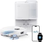 eufy E25 Robot Vacuum and Mop Combo - 20,000 Pa with HydroJet Roller Mop & All-in-One Station - T2353