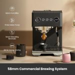 Gemilai G3028A Espresso Machine - 15 Bar with Dual PID, Adjustable OPV & Auto Milk Frother - G3028A - Image 6