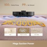 dreame L40 Ultra Gen 2 Robot Vacuum and Mop - 25,000Pa Suction with Auto-Empty PowerDock & Extendable Side Brush - RLL53SE - Image 2