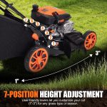 Gasxcel 21" Self-Propelled Gas Lawn Mower with 170cc Engine & 4-in-1 Cutting - WBLM01-7new - Image 3
