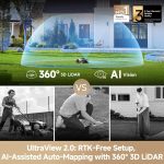 MOVA LiDAX Ultra 1000 Robot Lawn Mower - RTK-Free 360° 3D LiDAR + AI Vision for 1/4 Acre - LiDAX Ultra 1000 - Image 2