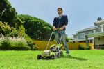 RYOBI 18V ONE+ Cordless Lawn Mower - 33cm Cutting Width - Tool Only - OLM1833B - Image 7