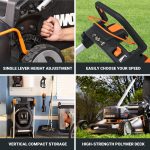 WORX 40V 21" Self-Propelled Cordless Lawn Mower with (2) 5.0Ah Batteries - WG760 - Image 5