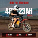 Yozma IN10 Electric Dirt Bike - 2600W Peak Motor with 48V 23.4Ah Battery & 40 MPH - IN10 - Image 3